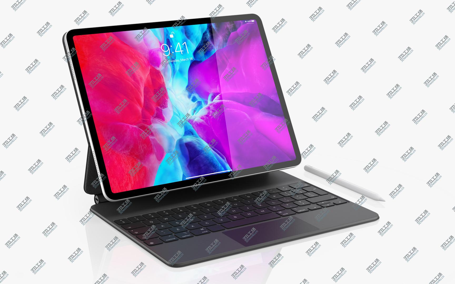 images/goods_img/202104021/3D Apple iPad Pro 12-inch and Magic Keyboard 2020/1.jpg